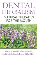 4. Dental Herbalism, Natural Therapies for the Mouth.jpg